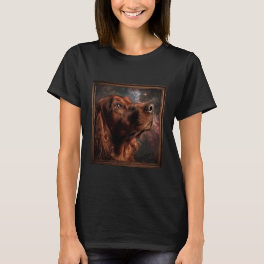 Irish Red Setter Raum T-Shirt (Vorderseite)