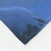 Irish Red Setter Snowy Sleigh Weihnachtsdekor Fleecedecke (Ecke)