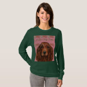 Irish Red Setter T-Shirt (Vorne ganz)