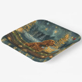 Irish Red Setter Weihnachtsfest Reise Pappteller (Gewinkelt)