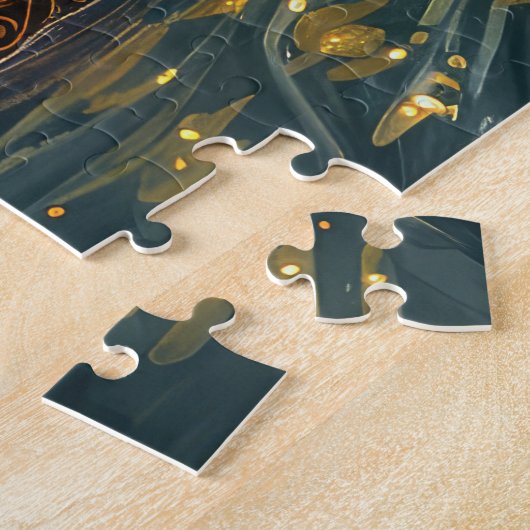 Irish Red Setter Weihnachtsfest Reise Puzzle (Seite)