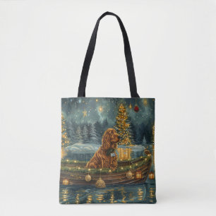 Irish Red Setter Weihnachtsfest Reise Tasche
