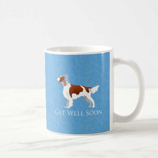 Irish Red und White Setter werden bald gut gestalt Kaffeetasse (Rechts)