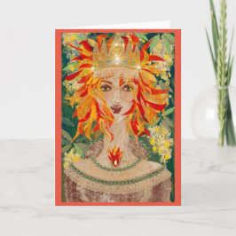 Irish Redhead Ginger Goddess Eire Karte