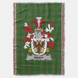 Irish Reidy oder O_Reidy Coat of Arms Familienwapp Decke