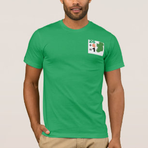 Irish Republic 26+6=1 TShirt Green