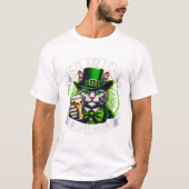 Irish Right Meow St Patrick s T-Shirt (Vorderseite)