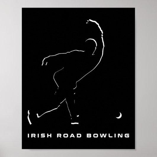 Irish Road Bowling Clothing - Irish Road Bowling Poster (Vorne)