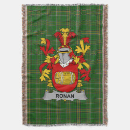 Irish Ronan oder O_Ronan Coat of Arms Familienwapp Decke