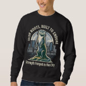 Irish Roots Built to Endure Otter Sweatshirt (Vorderseite)