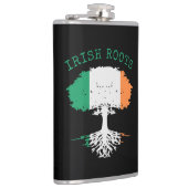 Irish Roots Family Tree Flachmann (Rechts)