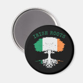 Irish Roots Family Tree Magnet (Vorderseite/Rückseite)