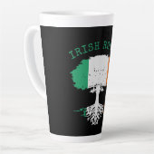 Irish Roots Family Tree Milchtasse (Linke Ecke)
