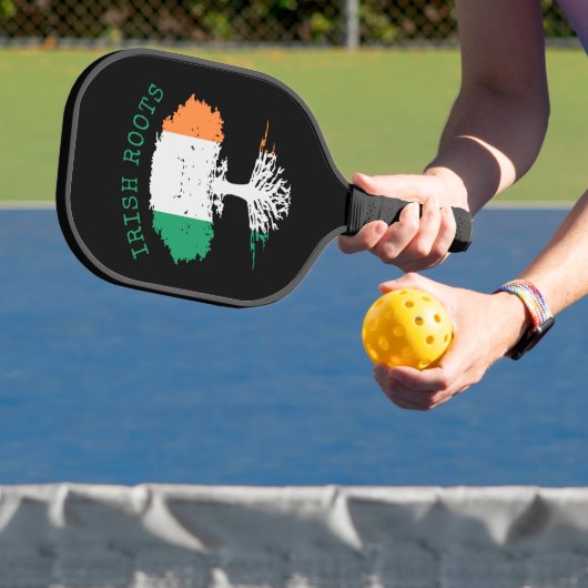 Irish Roots Family Tree Pickleball Schläger (InSitu)