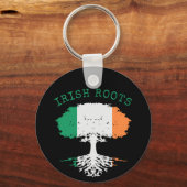 Irish Roots Family Tree Schlüsselanhänger (Vorderseite)