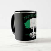 Irish Roots Family Tree Tasse (Vorderseite Links)