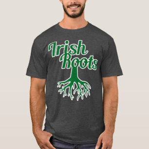 Irish Roots Herkunft Genealogie Irland Premium T-Shirt