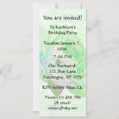 Irish Rose Birthday Party! Einladung (Vorderseite)