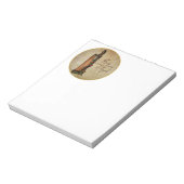 Irish Rose Harp Note Pad Notizblock (Rotiert)