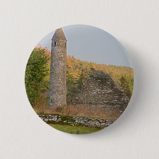 Irish Round Towers Button (Vorderseite)