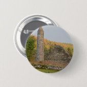 Irish Round Towers Button (Vorne & Hinten)
