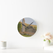 Irish Round Towers Runde Wanduhr (Zuhause)