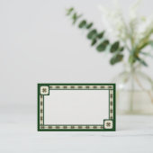 Irish Rue Customizable Business Cards Visitenkarte (Stehend Vorderseite)