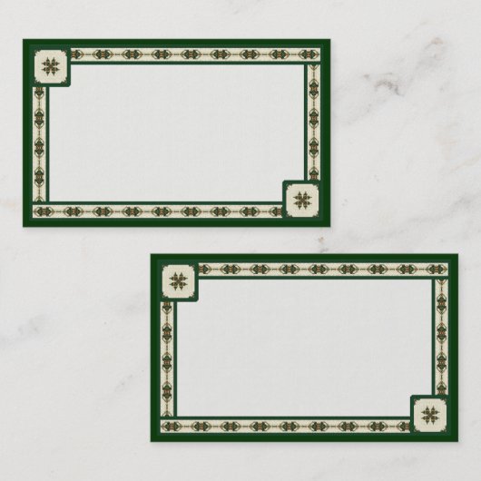 Irish Rue Customizable Business Cards Visitenkarte (Vorne/Hinten)