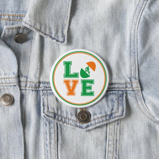 Irish Rugby Button (Beispiel)