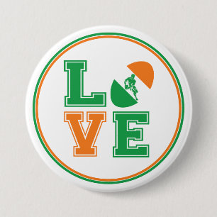 Irish Rugby Button