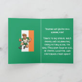 Irish Rugby Charge Karte (Innenseite)