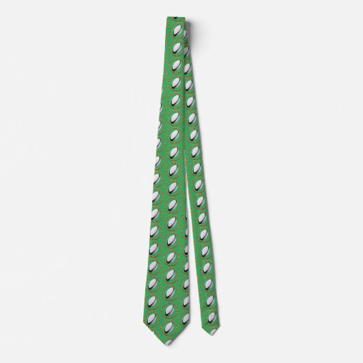 Irish Rugby Neck Tie Krawatte (Vorderseite)