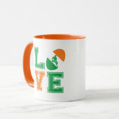 Irish Rugby Tasse (Vorderseite Links)