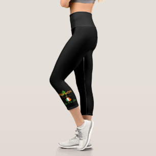Irish Run Now Kiss Me später - Läufer laufen Capri Leggings
