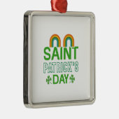 Irish Saint Patrick S Day Ornament Aus Metall (Rechts)