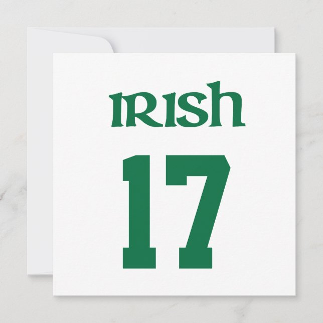 Irish Saint Patrick's Day Sport (Vorderseite)