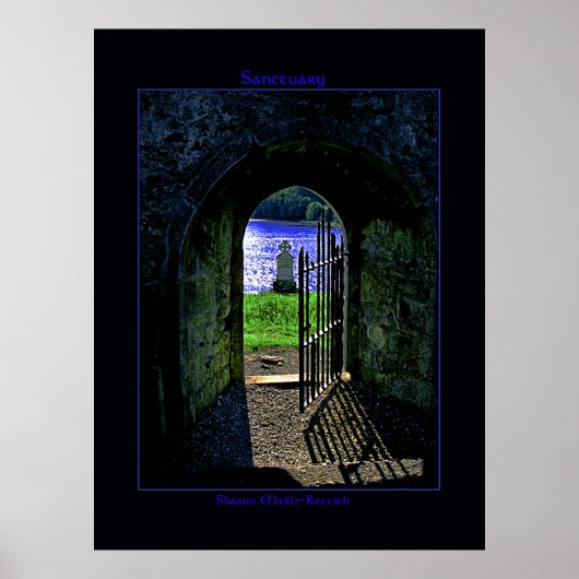 Irish Sanctuary Poster Print (Vorne)