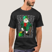 Irish Santa Claus Christmas Irland T-Shirt (Vorderseite)
