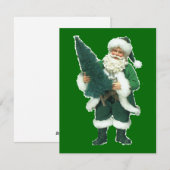 Irish Santa Feiertagskarte (Vorne/Hinten)