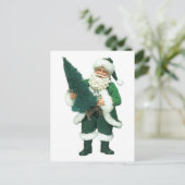 Irish Santa Feiertagspostkarte (Stehend Vorderseite)