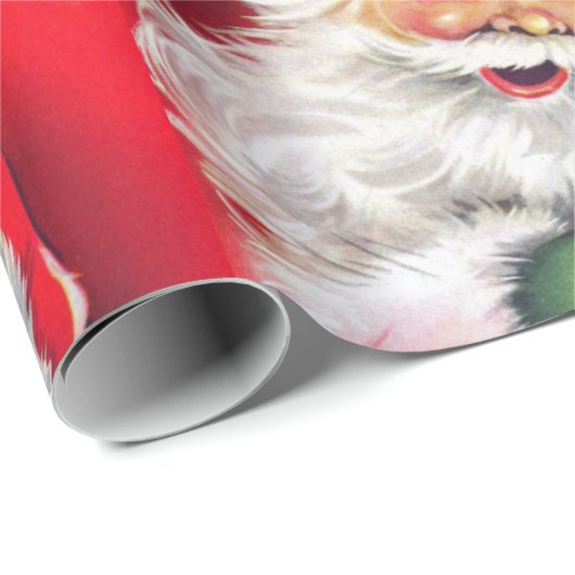 Irish Santa, Irish Christmas, Irland, Geschenkpapier (Rolleneckpunkt)