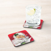 Irish Santa, Irish Christmas, Irland, Getränkeuntersetzer (Rechte Seite)