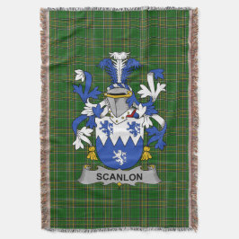 Irish Scanlon oder O_Scanlan Coat of Arms Family C Decke