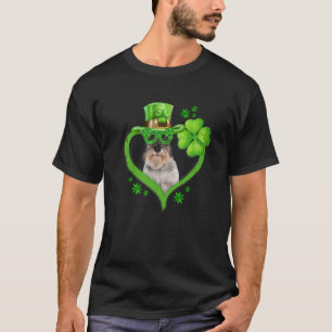 Irish Schnauzer Dog Liebe Kleeblatt St.Patrick's D T-Shirt