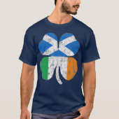 Irish Scotland Flag Ireland Scotland St Patricks T-Shirt (Vorderseite)