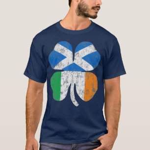 Irish Scotland Flag Ireland Scotland St Patricks T-Shirt