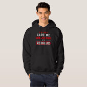 Irish Scottish You Don't Scare Me Girlfriend is a Hoodie (Vorne ganz)