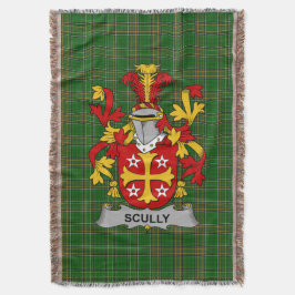 Irish Scully oder O_Scully Coat of Arms Family Cre Decke