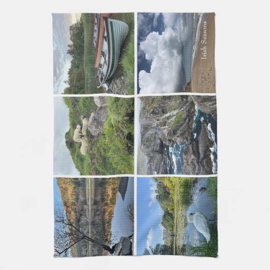 Irish Seasons Geschirrtuch (Vertikal)