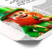 Irish Segen das Dach über dem Kopf Poster (Ecke)